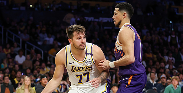 NBA季前赛前瞻：洛杉矶湖人vs菲尼克斯太阳